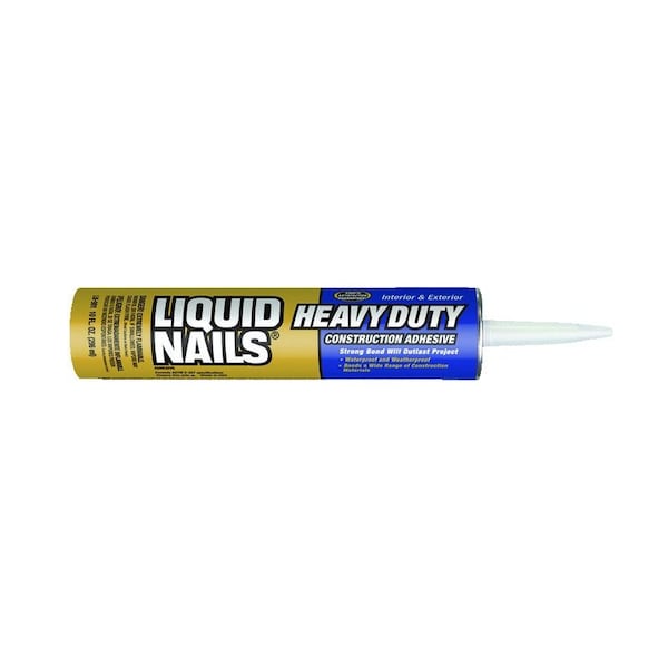 Liquid Nails Heavy Duty Solvent Based Construction Adhesive 10 oz LN